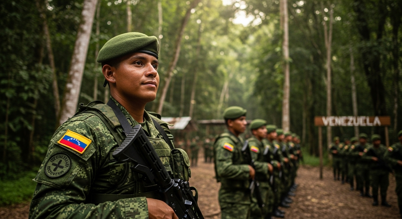 Le venezuela aussi montre les muscles