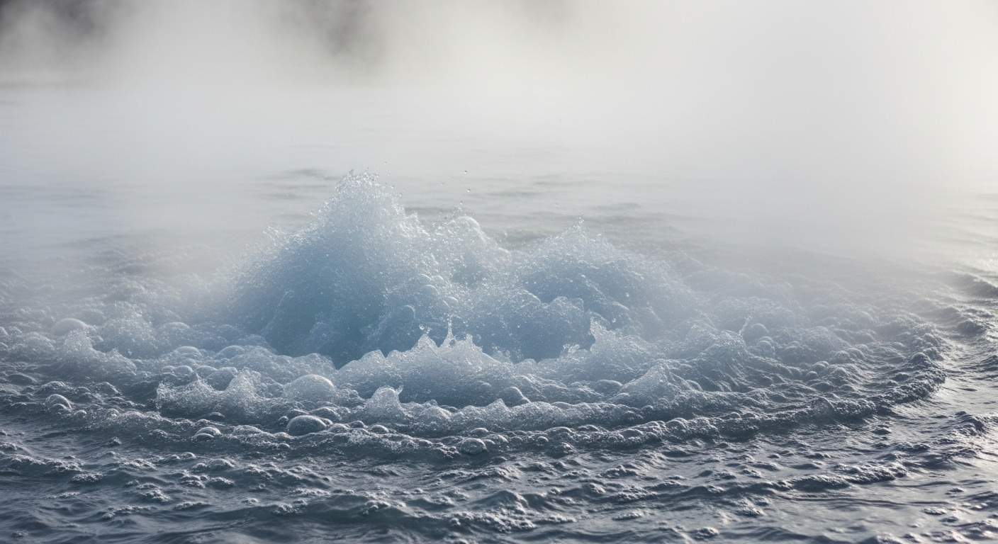 Le lac bouillant en Dominique, une casserole géante