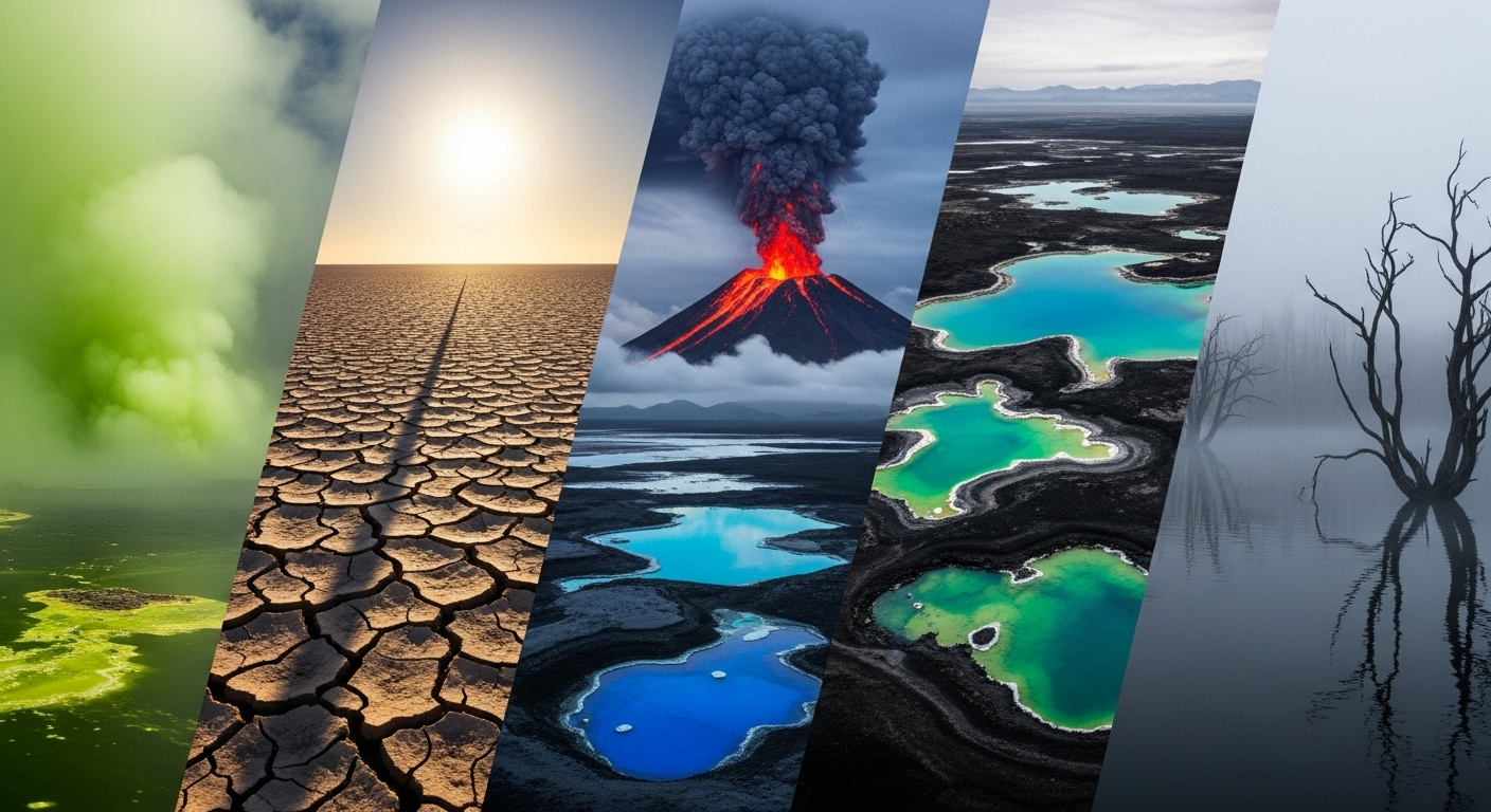 Ces 5 endroits sur terre pourraient vous tuer en un clin d&#039;œil