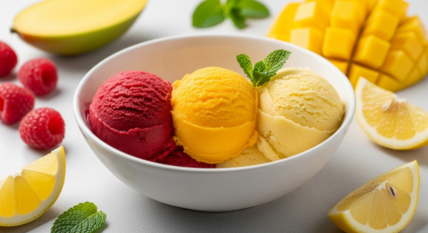 Le sorbet, l'alternative fraîcheur ?