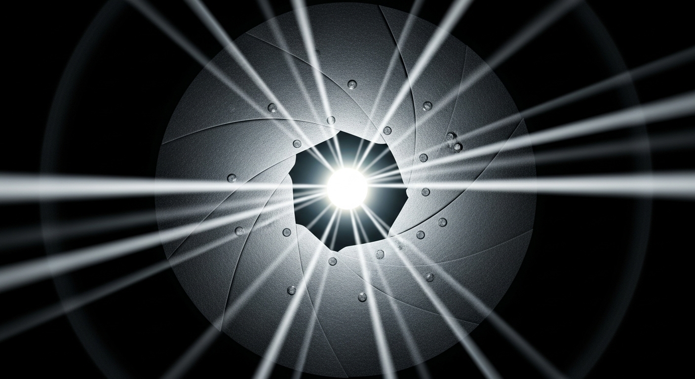 VIZZ™, la goutte qui mime un diaphragme d'appareil photo