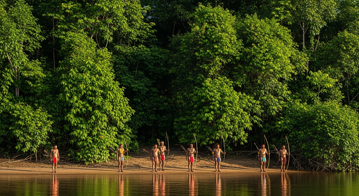 Grosse inquiétude en Amazonie : une tribu isolée fait un geste étrange, les experts lancent l&rsquo;alerte