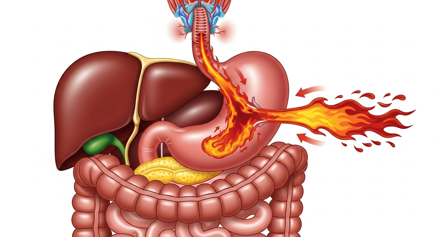 5. Le reflux gastro-œsophagien (RGO)