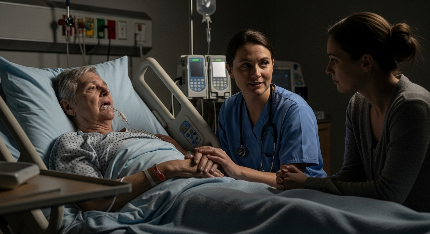 Le premier signe : le 'râle de la mort'