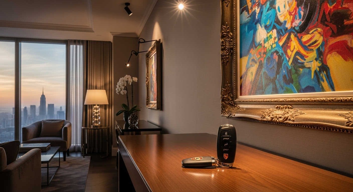 Une fortune bien au-delà de son salaire