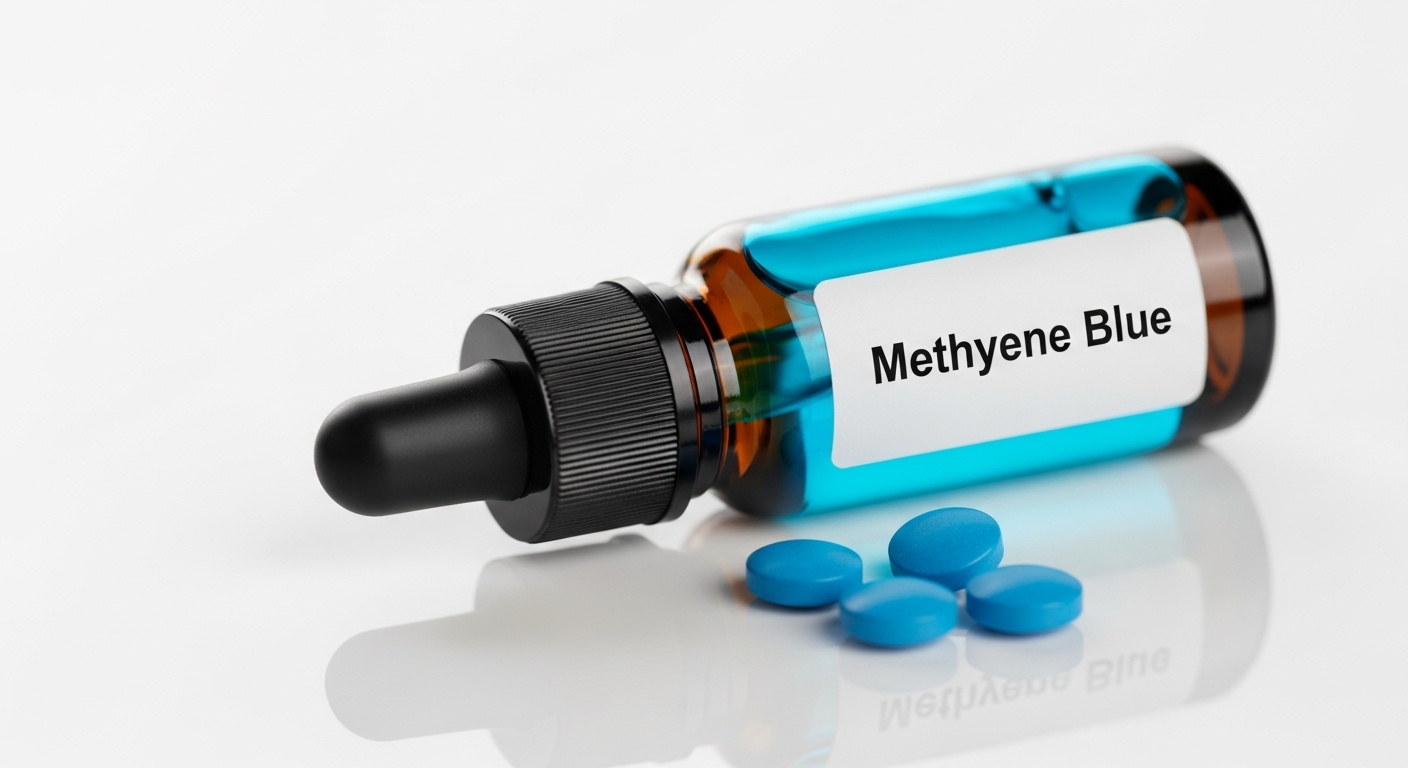 La cause : un médicament appelé Bleu de Méthylène