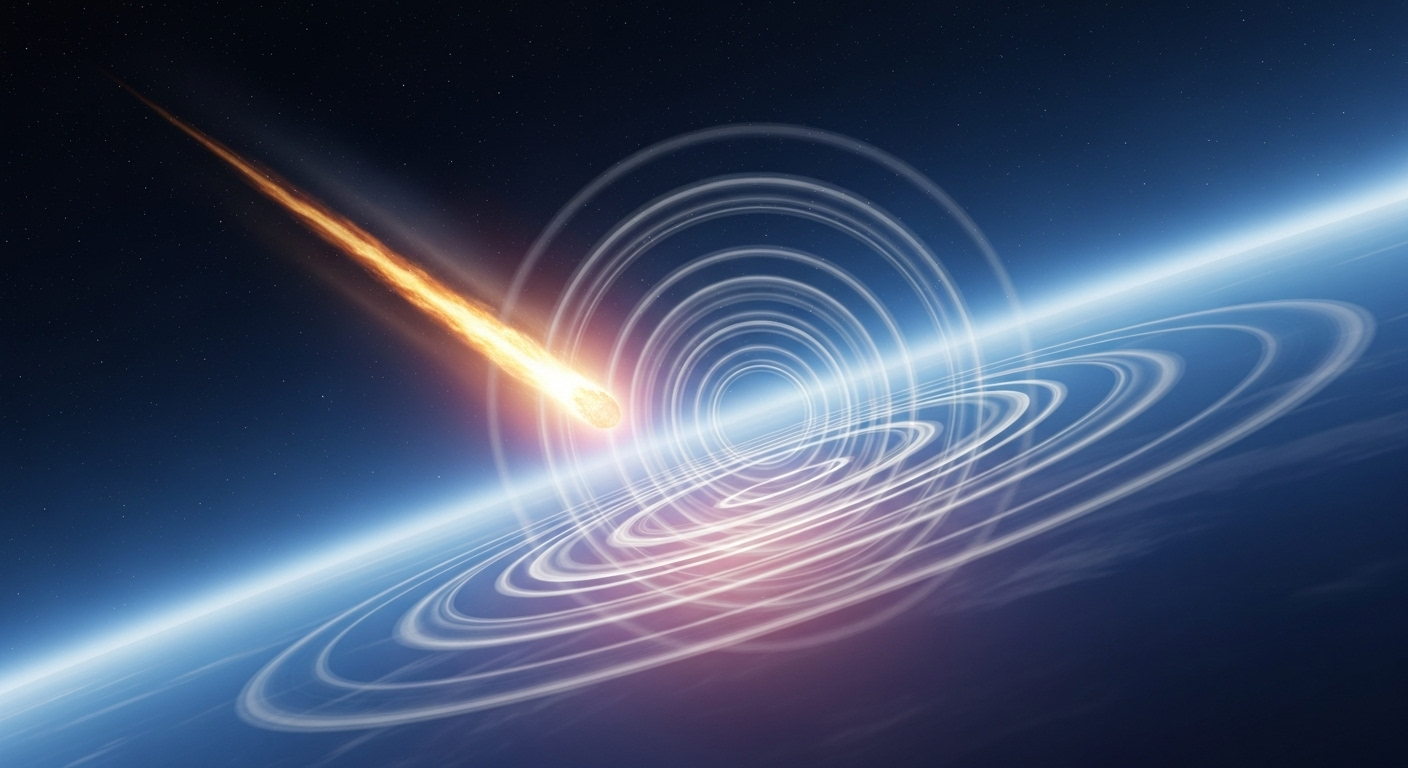 Une arrivée fracassante : plus rapide que le son