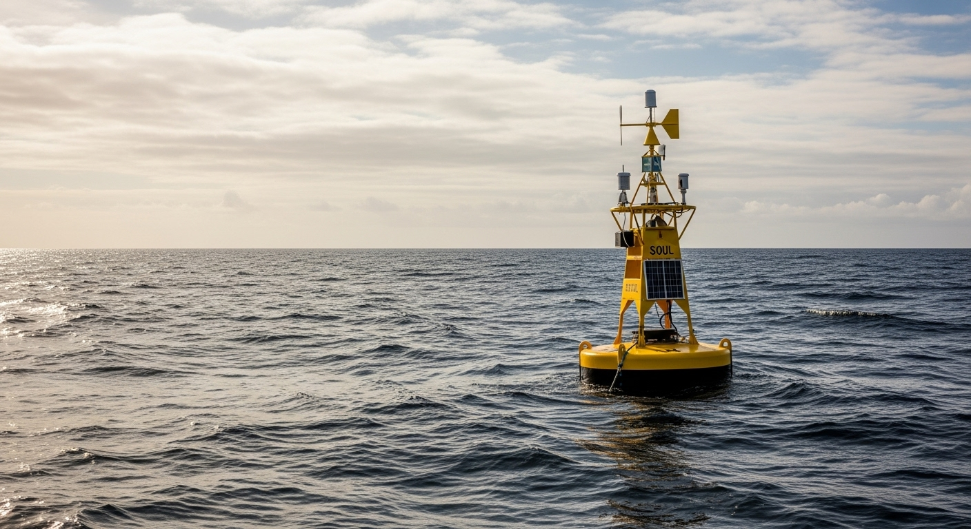 Ce qu'il y a vraiment : une bouée qui travaille pour la science