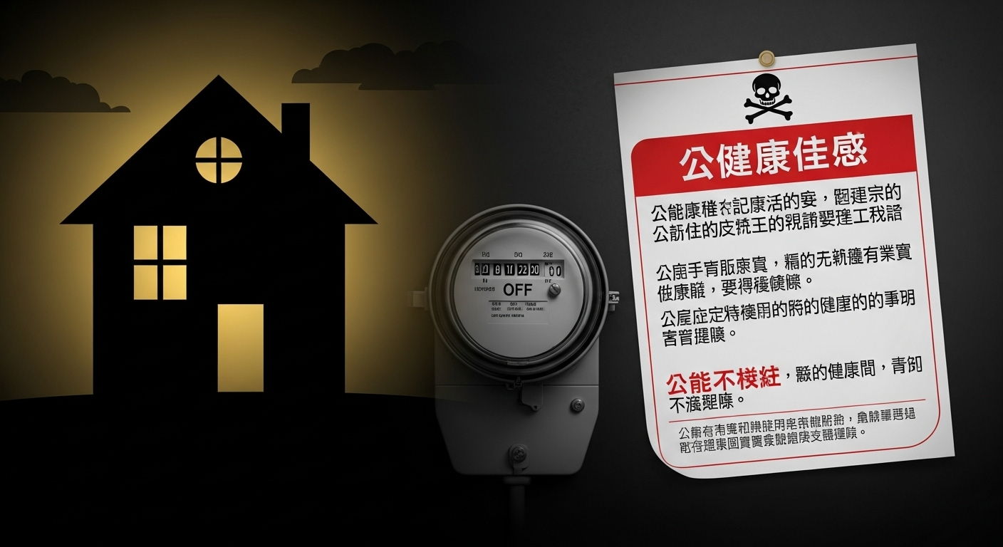 Des mesures coercitives : amendes et coupures d'électricité