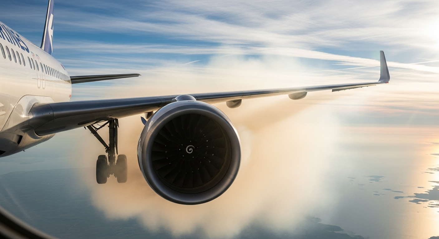 Le deuxième indice : le bruit des moteurs qui change