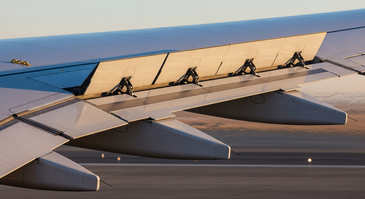 Le coupable n°1 : les volets de l'avion