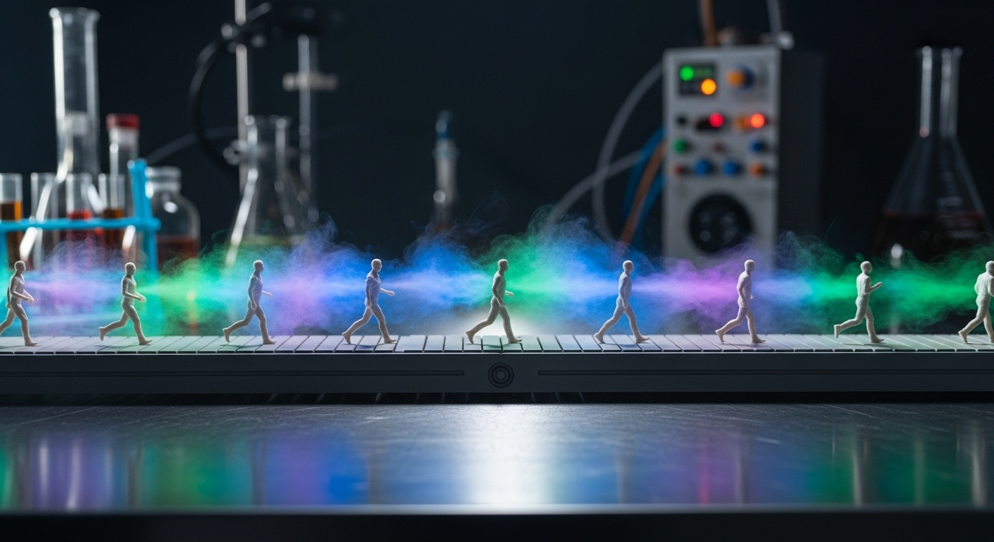 Une expérience ingénieuse : des mannequins qui font la queue