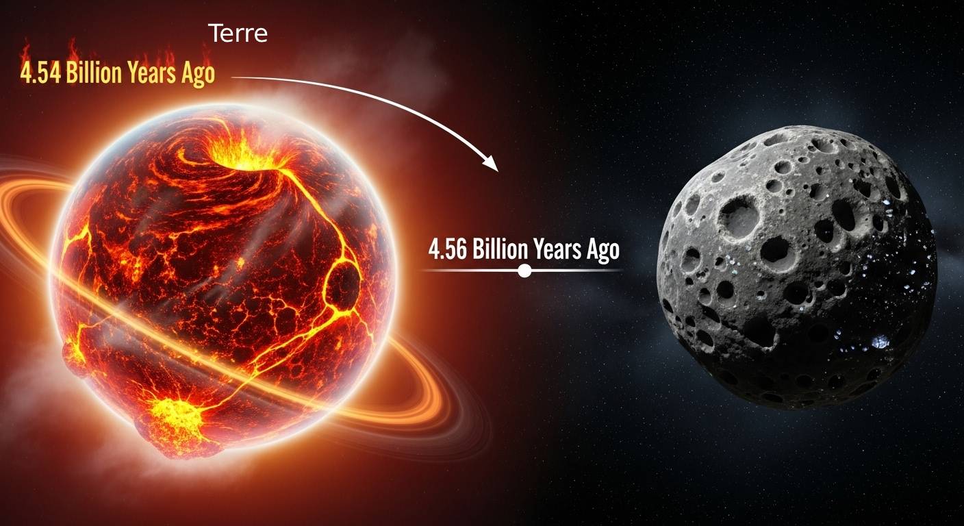 Un visiteur de l'espace, plus vieux que notre planète