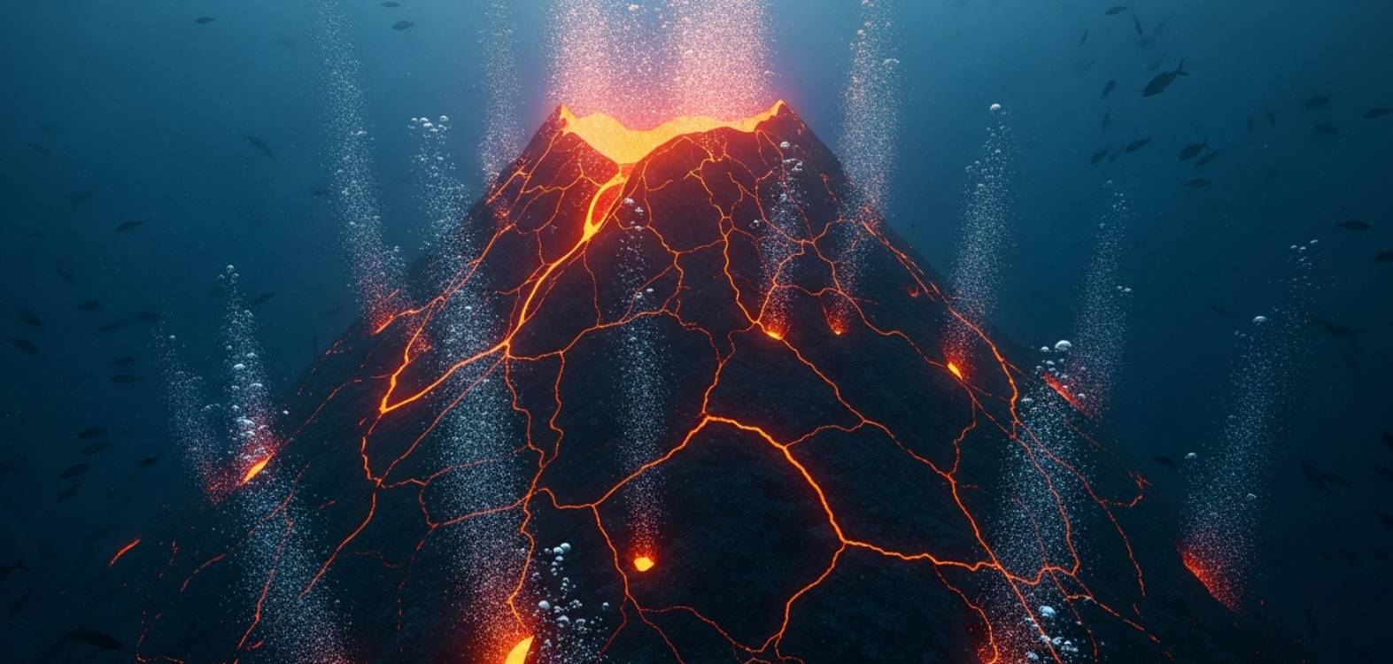 Un volcan sous-marin géant sur le point d&#039;exploser après 2 000 séismes en un jour