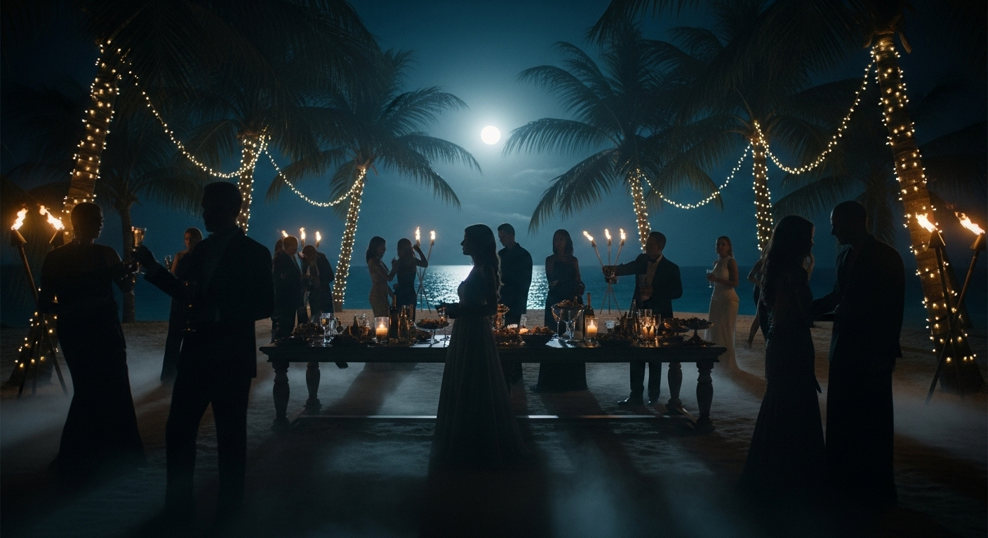 La rencontre : une fête d'anniversaire et une île privée