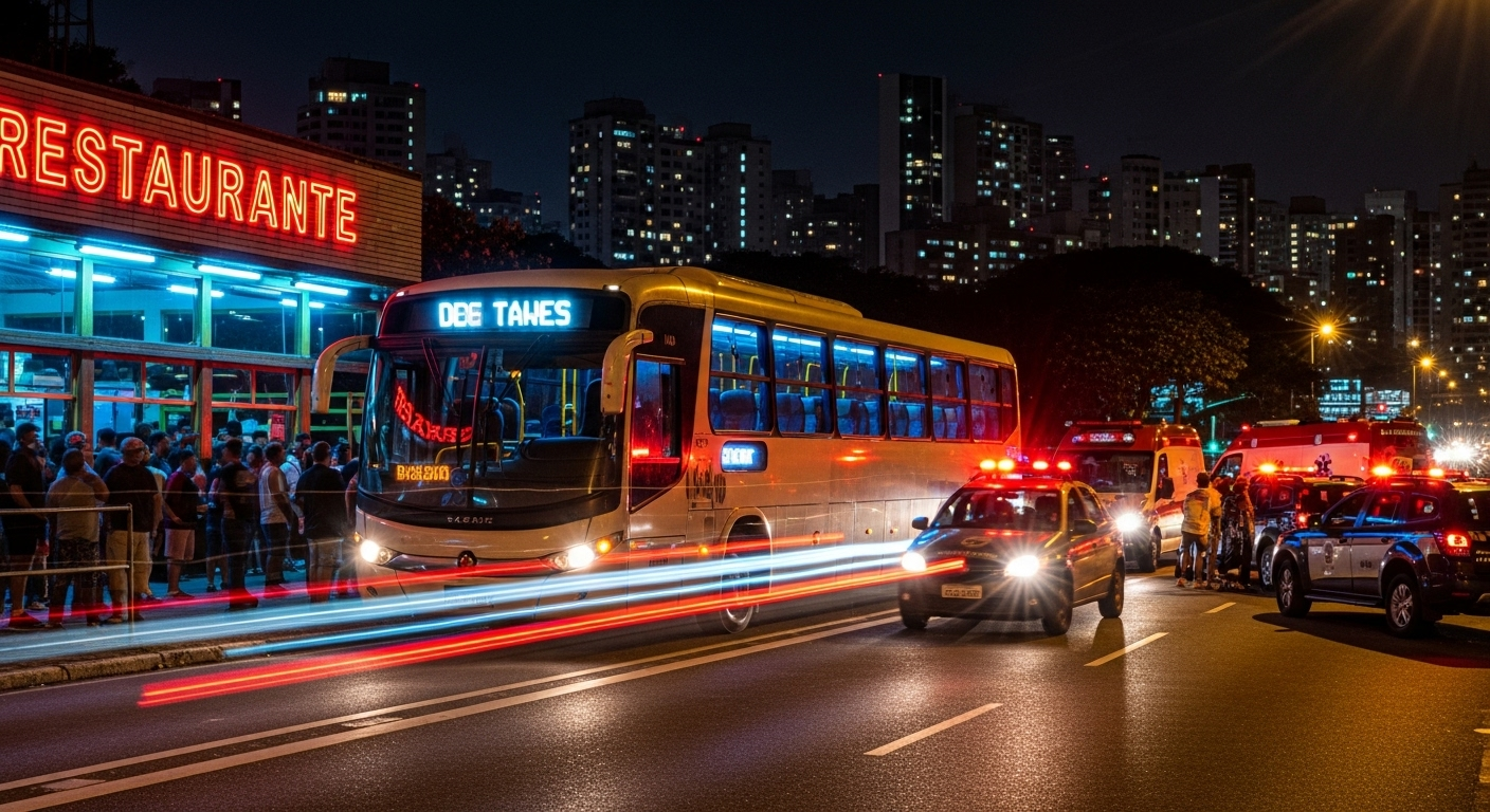 Un malaise soudain dans le bus