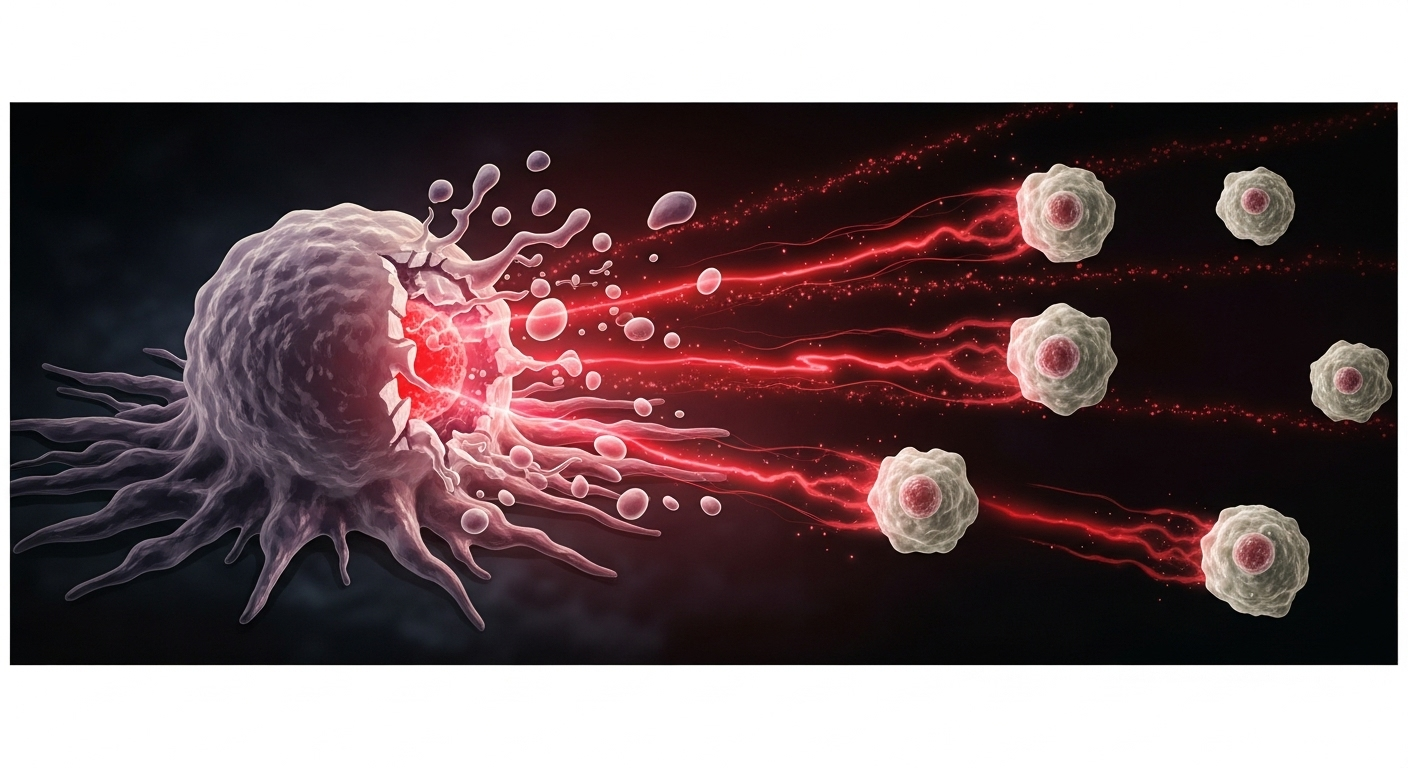 La 'pyroptose' : quand la cellule explose pour sonner l'alarme