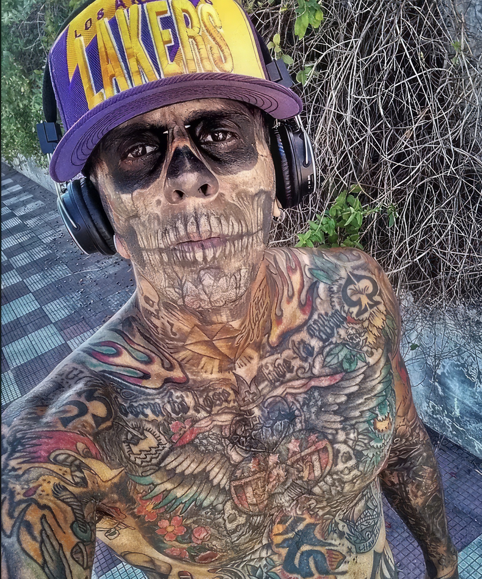 Qui était Leandro, l'homme-tatouage ?