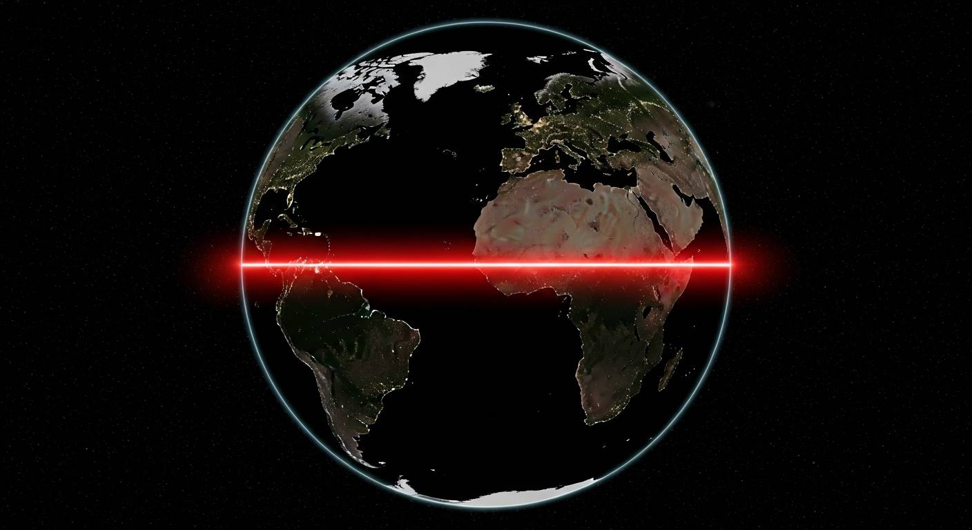 Et la latitude 0° ? C'est l'Équateur, tout simplement