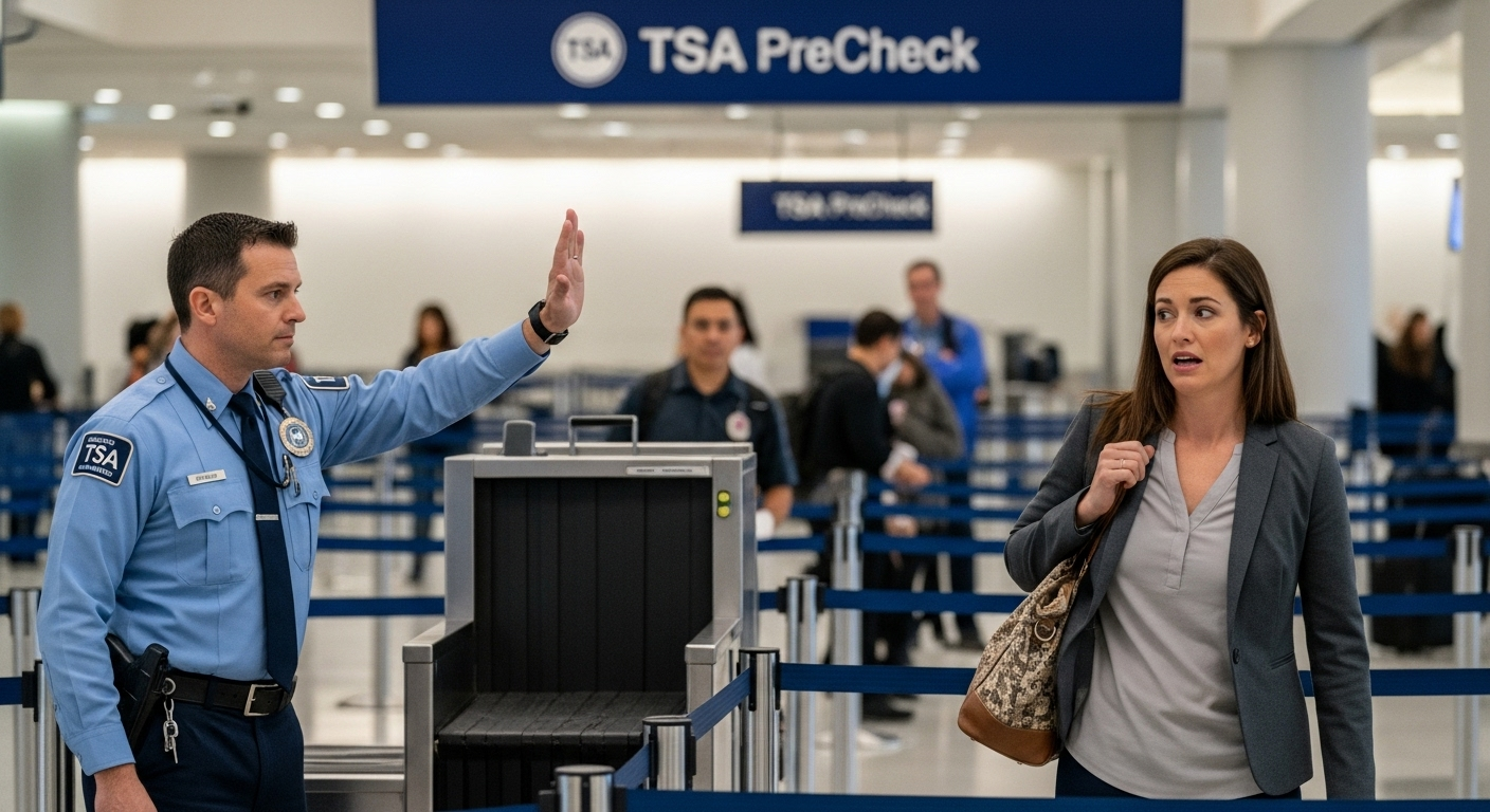 La mauvaise surprise à l'aéroport