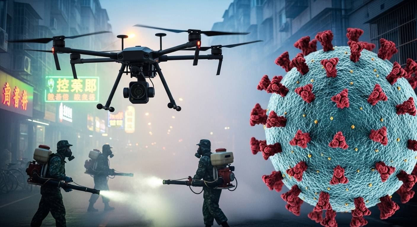 Chikungunya : la Chine déploie drones, amendes et coupures d&rsquo;électricité pour stopper le virus qui traverse ses frontières