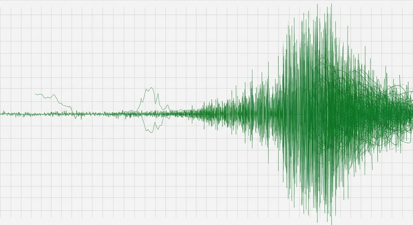 Les signes qui ne trompent pas : une activité sismique folle