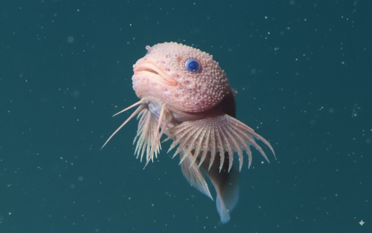 Un petit poisson rose bonbon découvert à des profondeurs incroyables