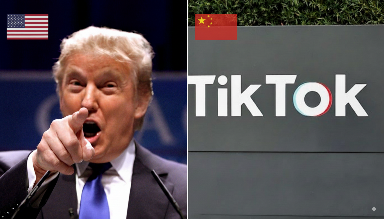 Donald Trump déclare que TikTok sera placé sous contrôle américain, dans un contexte de tensions avec la Chine