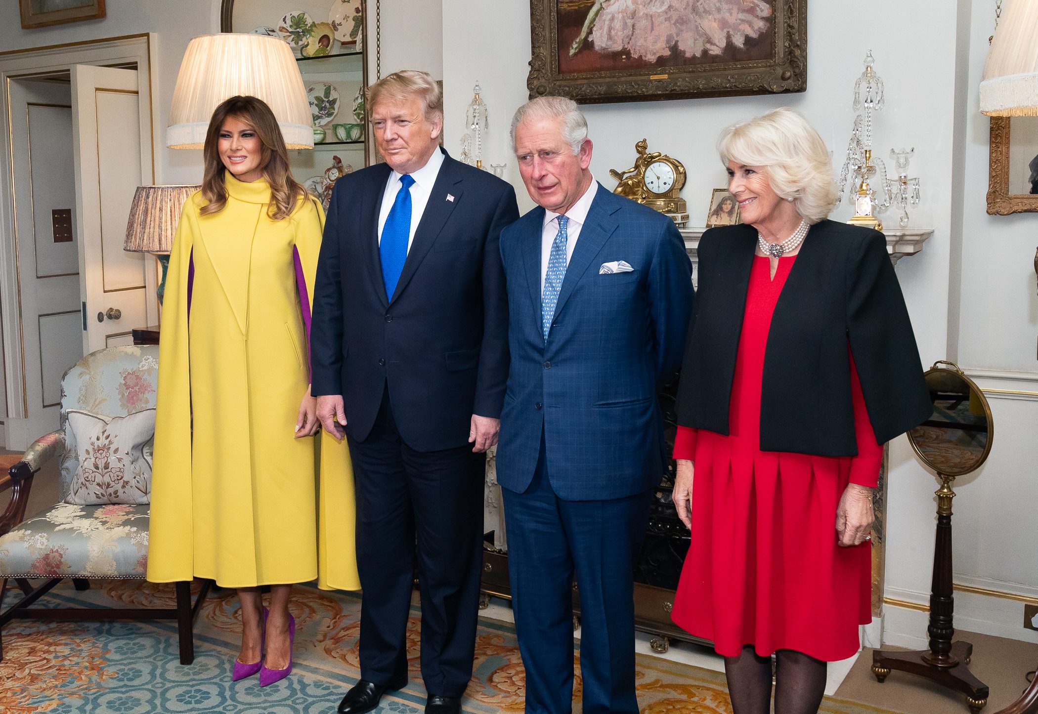 Donald Trump reçu par la famille royale britannique, lors d’une cérémonie marquée par le faste au château de Windsor