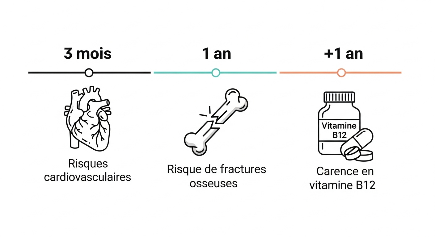 Les effets secondaires d'une prise prolongée