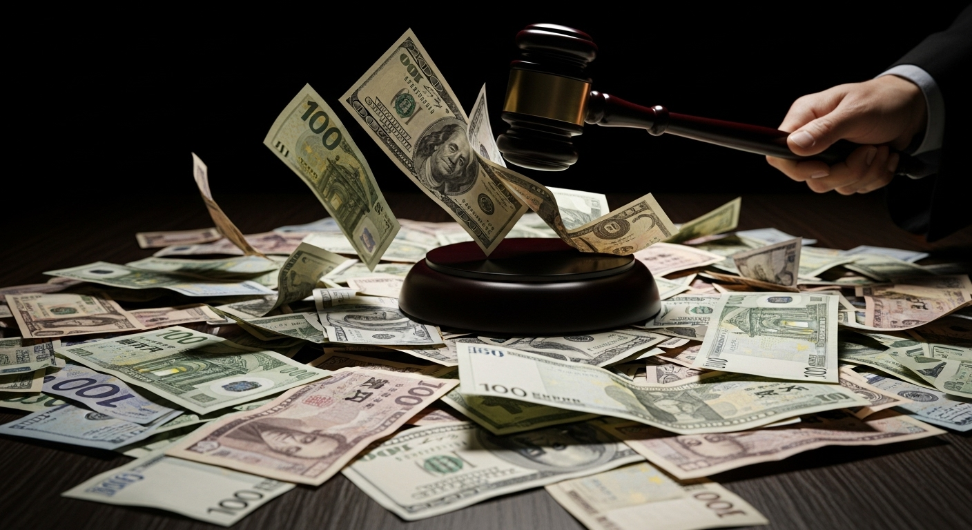 Une sentence d'une extrême sévérité : la prison à vie et une amende colossale