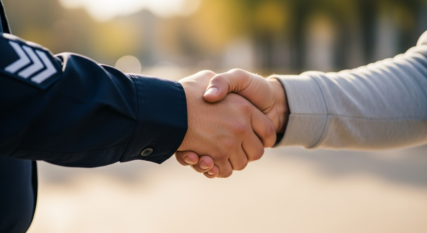 Un hommage poignant à la famille du suspect