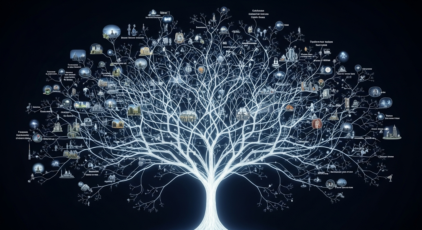 L'idée de base : un arbre de réalités infinies