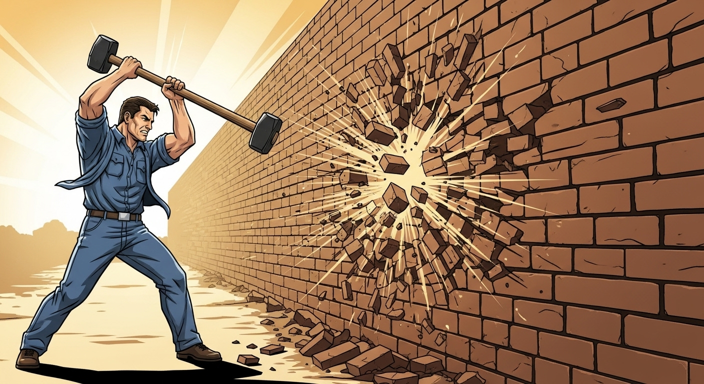 Un homme qui aime les défis