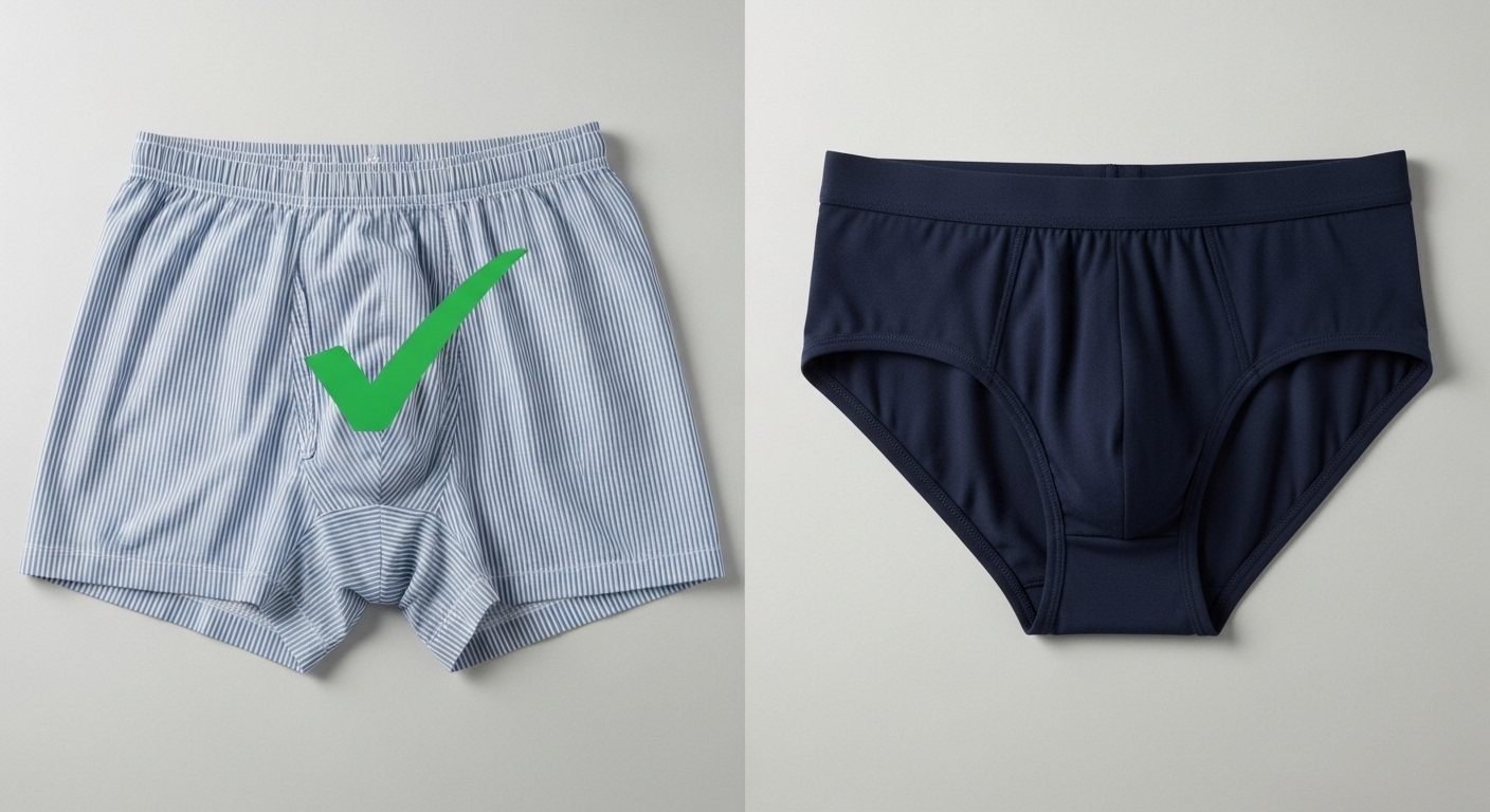 Caleçon ou slip ? Le verdict est sans appel