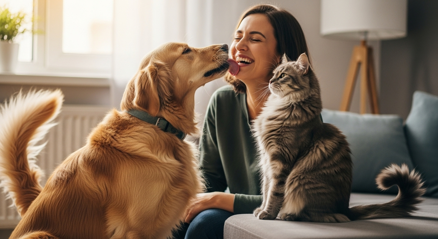Alors, les chats sont-ils moins affectueux que les chiens ?