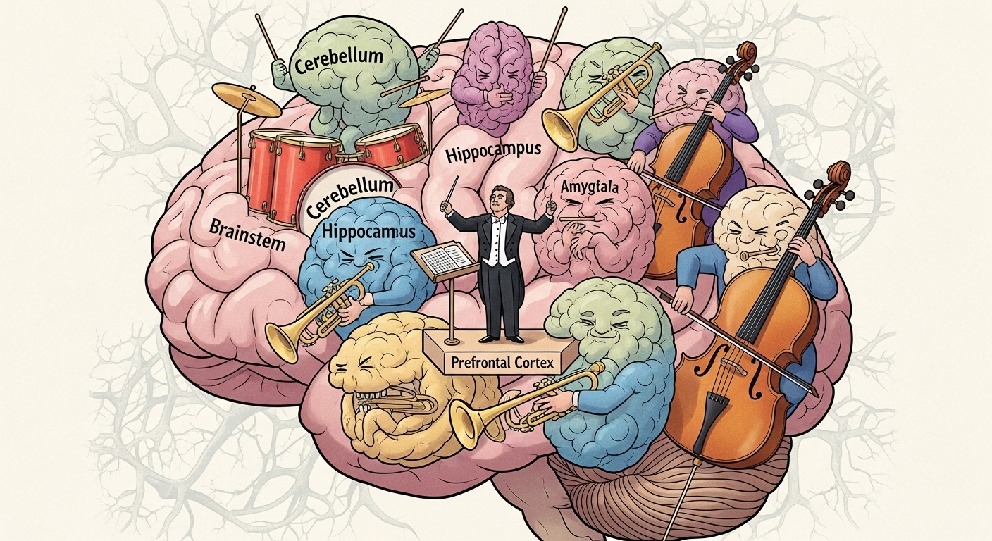 Le cortex préfrontal, le 'chef d'orchestre' de notre cerveau