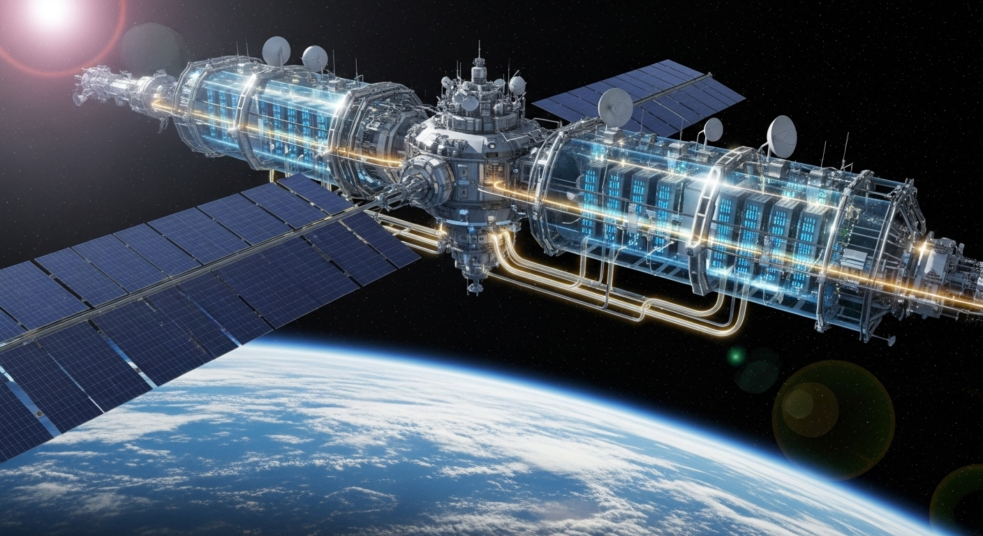 Les data centers consomment trop d’énergie pour notre planète : faut-il les envoyer dans l’espace ?