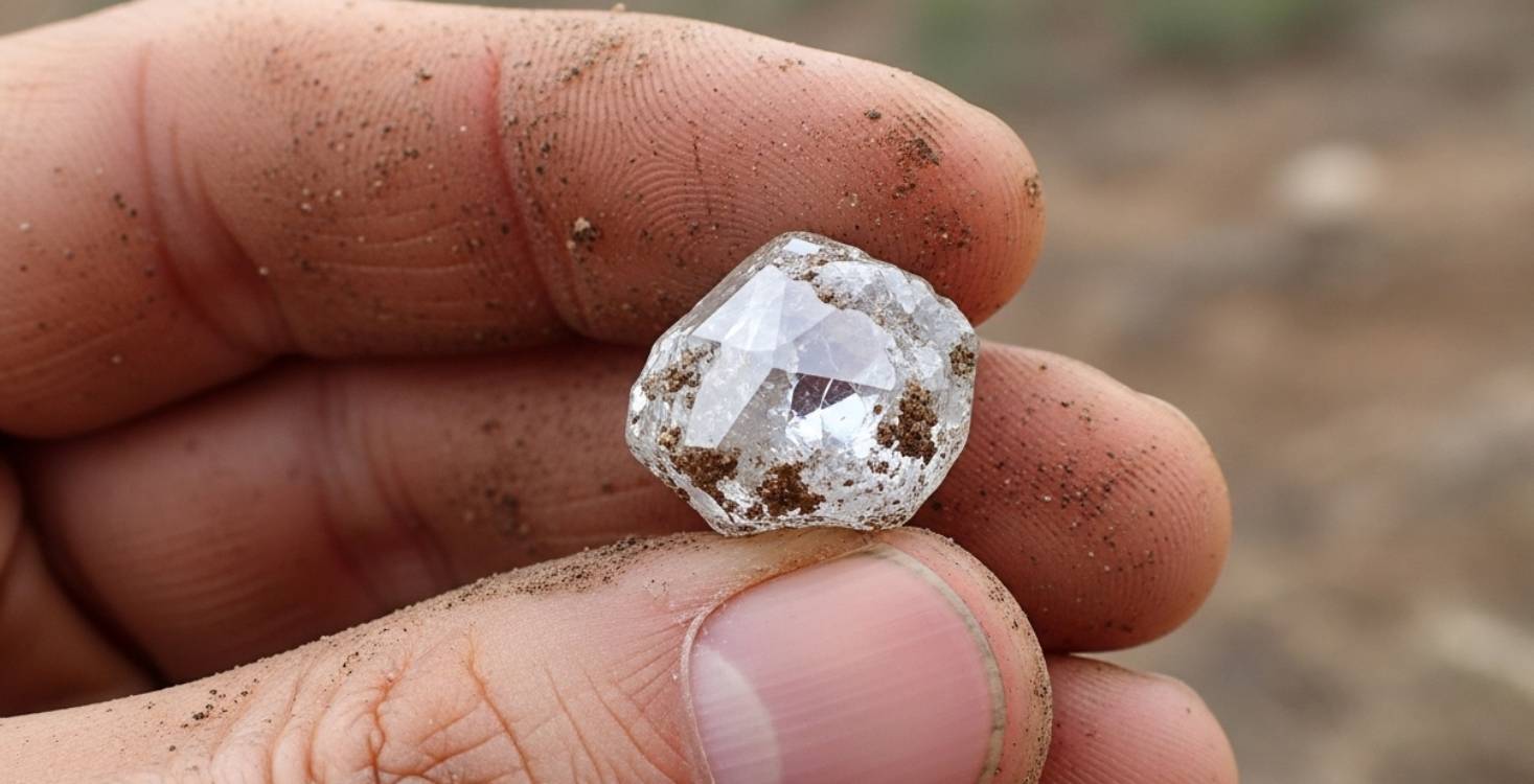 Le seul endroit au monde où vous pouvez trouver un diamant et le garder