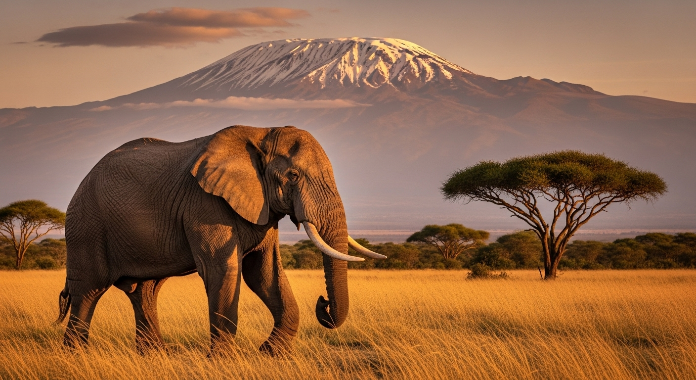 Aujourd'hui, le roi, c'est l'éléphant d'Afrique