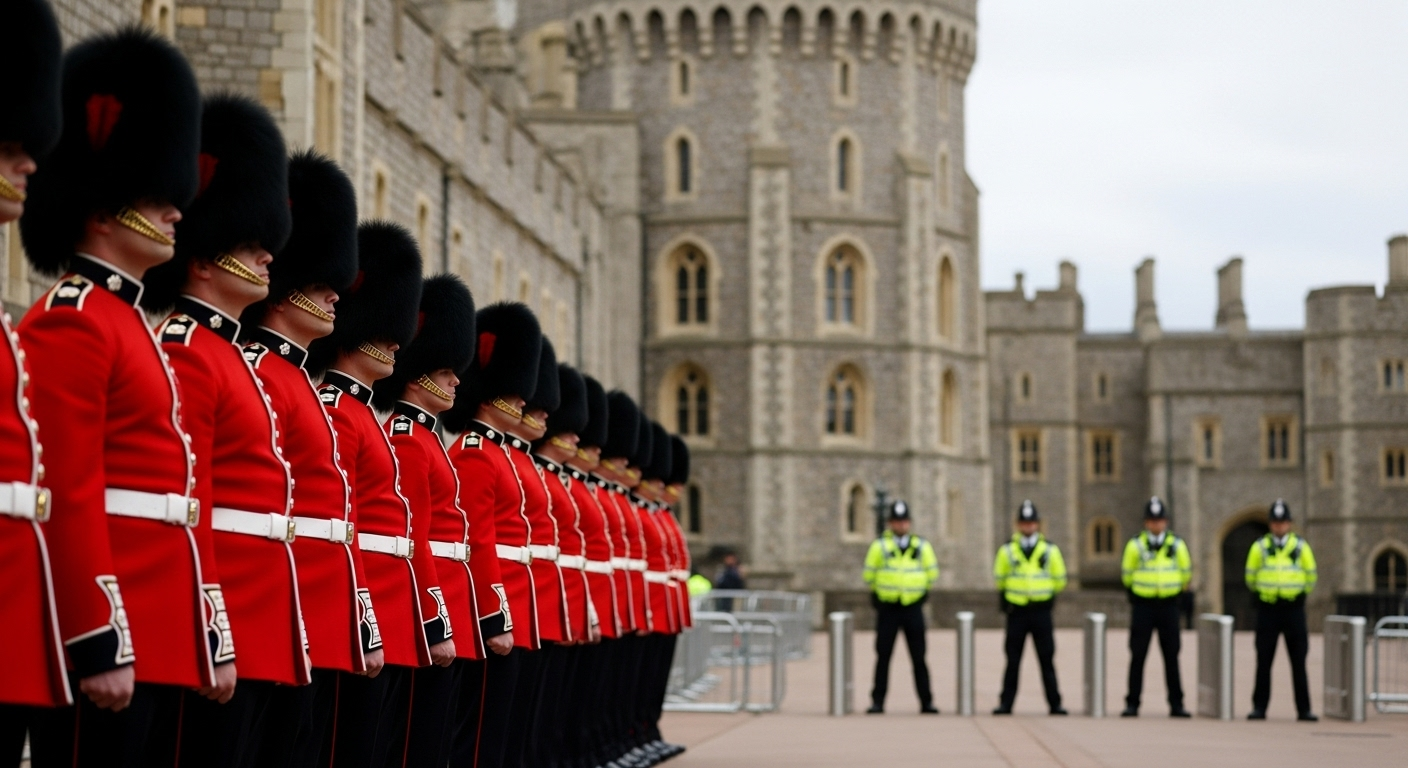 Une visite sous haute sécurité