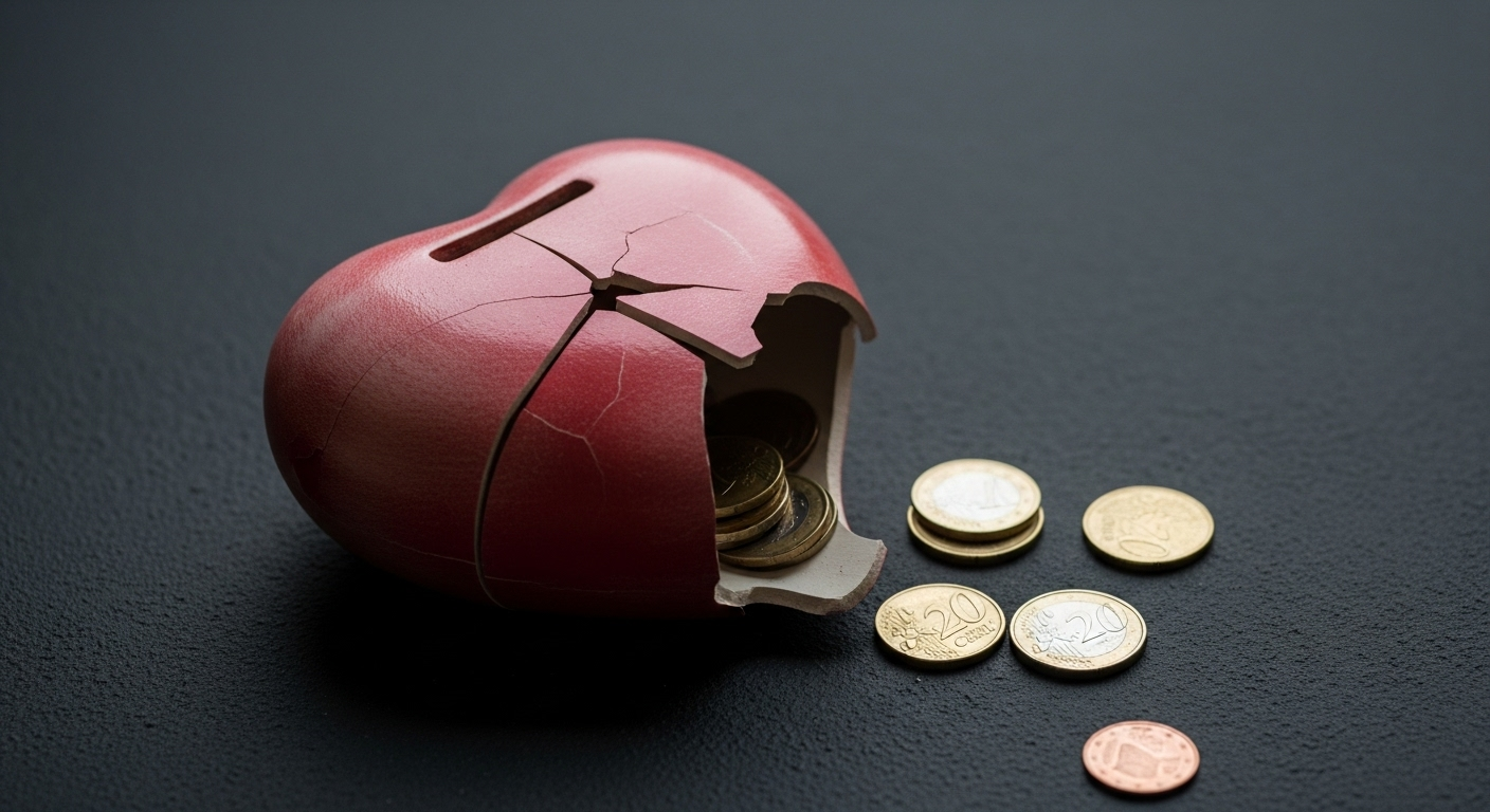 Mais un gros nuage noir à l'horizon : les problèmes d'argent