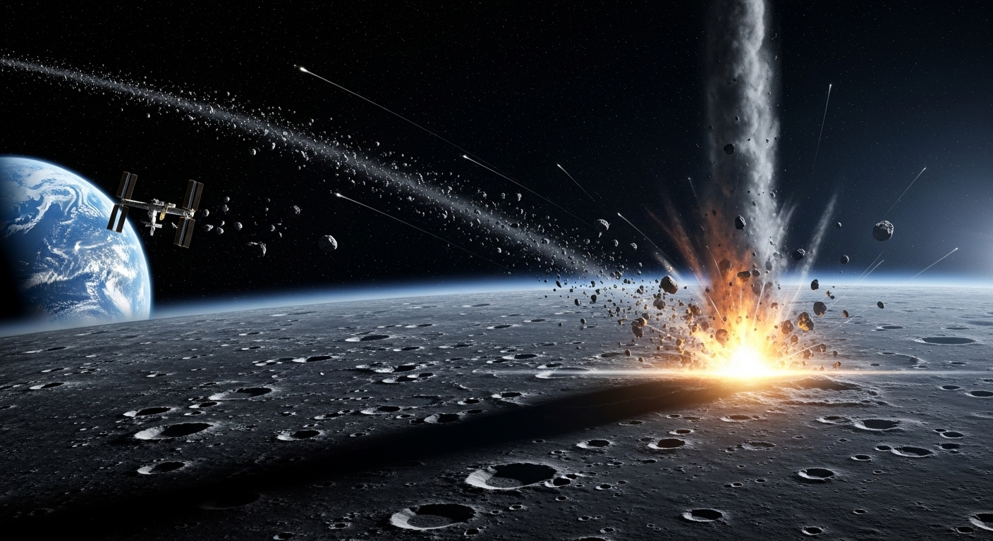 Pourquoi un impact sur la Lune serait-il si grave ?