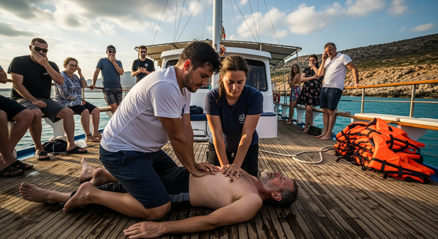 La disparition soudaine en pleine mer