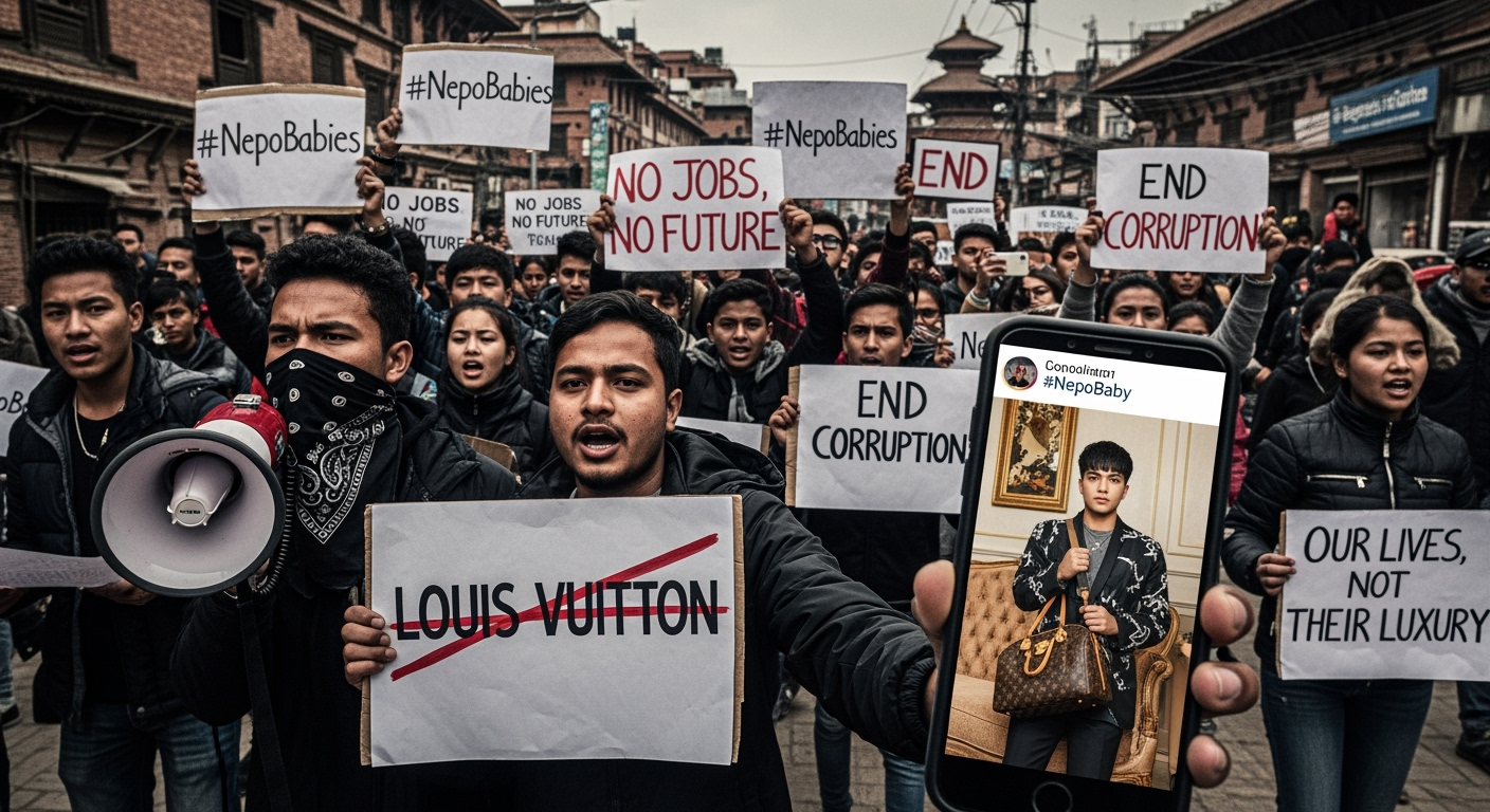 Le fossé entre une jeunesse qui peine et des élites qui s'affichent