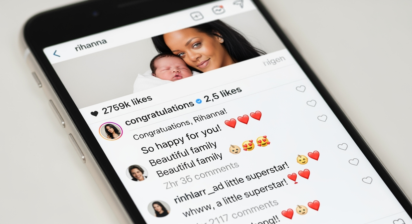 Une pluie de félicitations de la part des fans