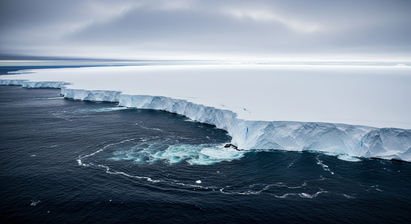 Un monstre de glace plus haut que la Tour Eiffel