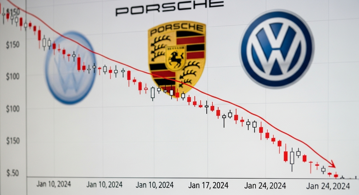 Electrification en question : pourquoi le changement de cap de Porsche sur les modèles électriques pourrait coûter très cher à Volkswagen