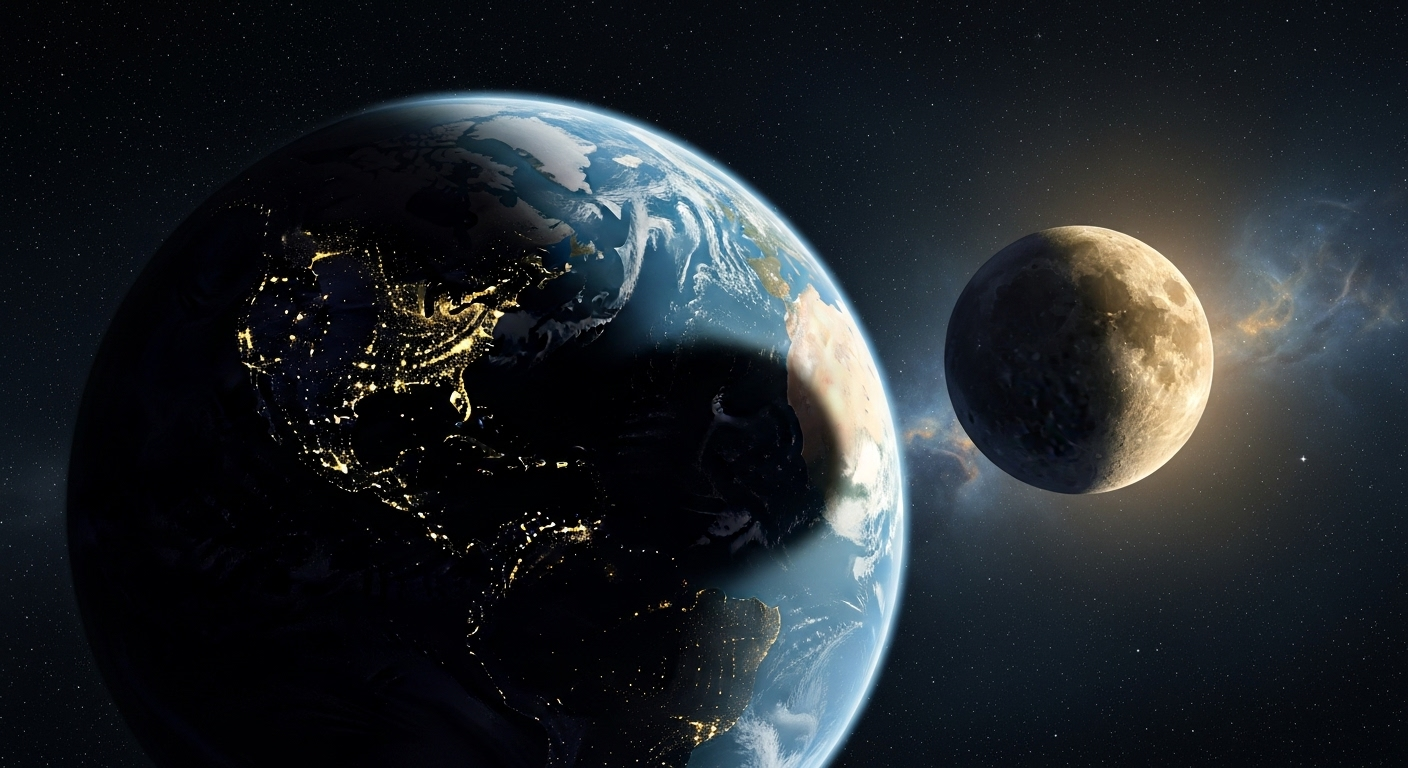 La Lune s’éloigne de la Terre de 3,8 cm par an : finira-t-elle par se détacher complètement ?