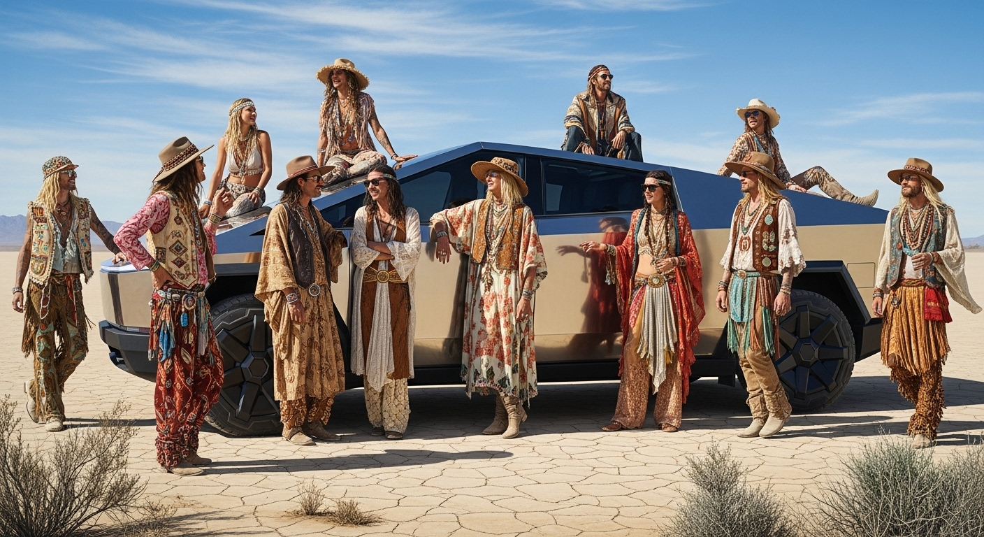 Quand les patrons de google et tesla vont au festival